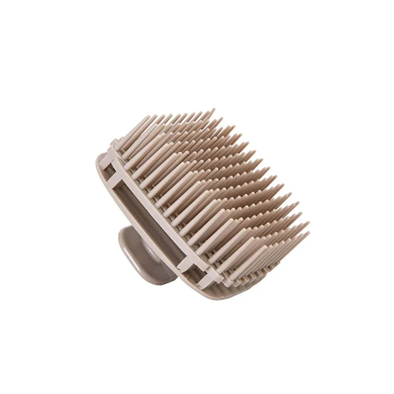 Square Shower Scalp Massager Brush Shampoo Hair Wash Comb Body Exfoliator Portable Salon Household Hairdressing Care Accessory