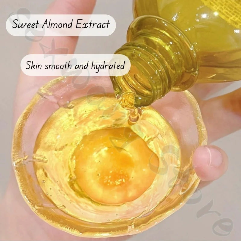 ROOTH Sweet Almond Fragrance Bath Oil 300ml cleanses oil, replenishes moisture, nourishes skin with oil and improves roughness