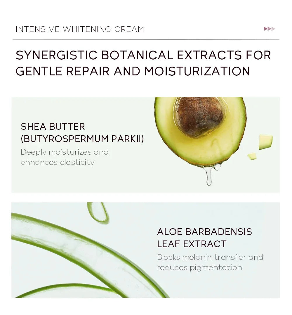 Whitening Cream For Dark Skin Underarm Bleaching Armpit Lightening And Intimate Area Woman Moisturizer Korean Skin Care Products