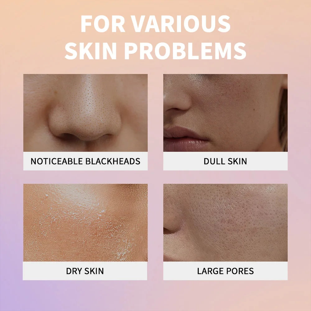 Gentle Rice Exfoliation Brightened-Looking Effect Long-lasting Hydrating Gentle Cleaning Soothing Skin Exfoliant Rice Ampoule