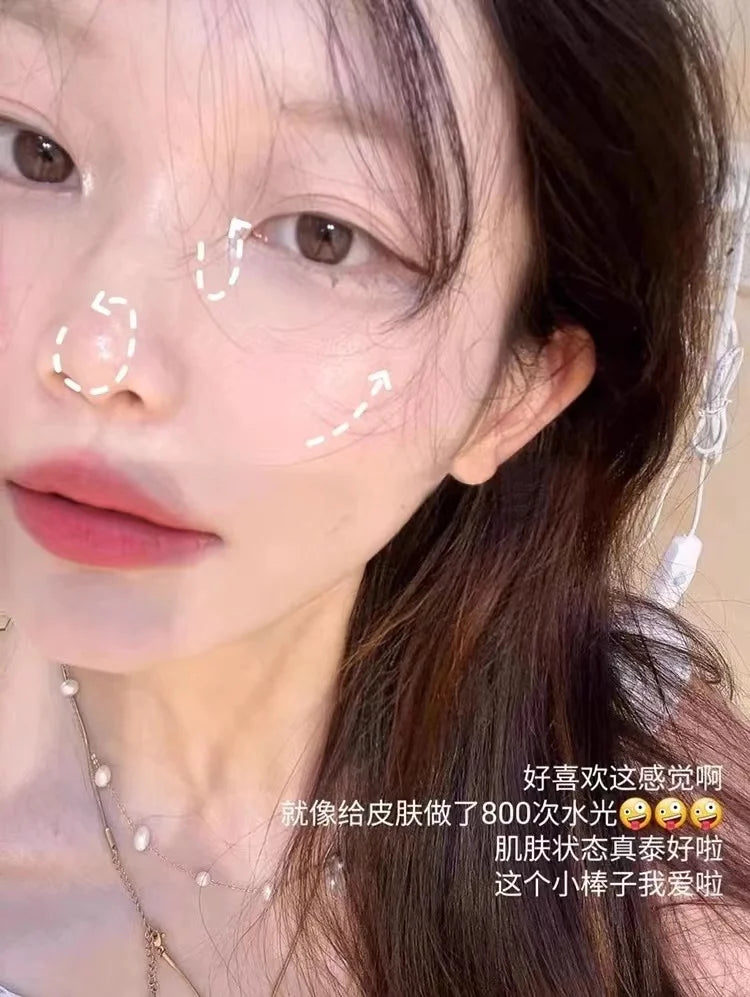 KAXIER High Gloss Stick Highlighter Blush Water Light Shimmer Waterproof Face Contour Illuminator Brighten Contouring Rouge