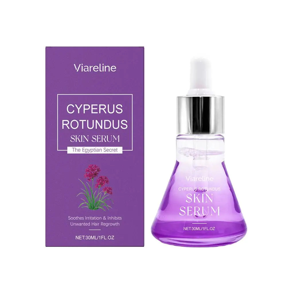 Cyperus Rotundus Skin Serum, Cyprus Rotundus Oil for Hair Reducing,Natural Gentle Shaving Oil for Women Moisturising Soothing