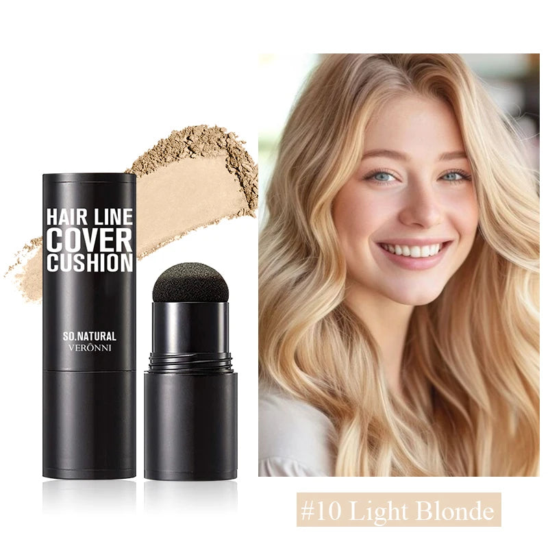 Instant Hairline Powder Fast Covering Hair Root Concealer Eyebrow and Beard Lines, and Long-lasting Wind and Sweat Resistant