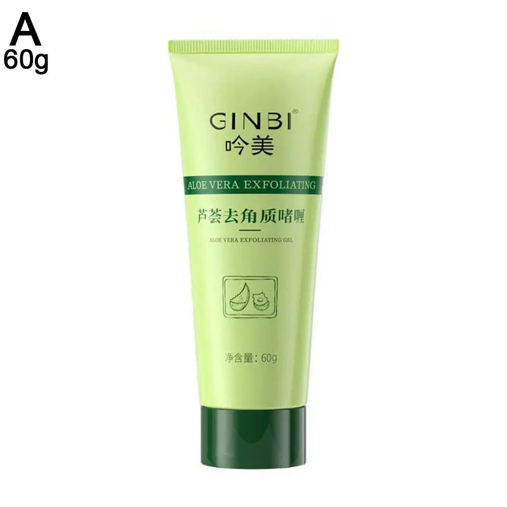 Face Exfoliating Gel Aloe Vera Facial Exfoliating Scrub Cleanses Remove Blackhead Moisturizing Shrink Pores Skin Care 30g-100g