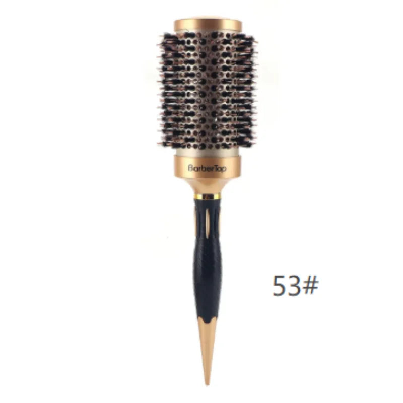 Anti-static Hair Brush Salon Barber Styling Comb for Wet & Curly Hair Women Daily Hair Curling & Grooming Tool