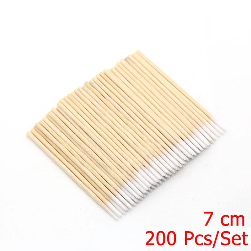 4 different sizes Orange Wood Sticks for Cuticle Pusher Cuticle Remove Tool forks for nails Manicures Tools 10/30/50/100Pcs/Set