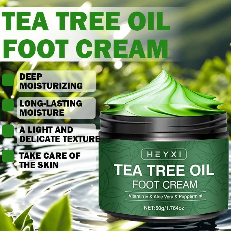 Tea Oil Cracking Cream, Hand and Foot Care, Long-Lasting Deep Moisturizing, Moisturizes Dry Hands, Suitable for All Skin Types