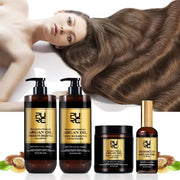 PURC Morocco Set Serum Smoothing Shampoo and Conditioner Repair Hair Mask Anti Dandruff Scalp Anti-Itch Hair Care Products Kit