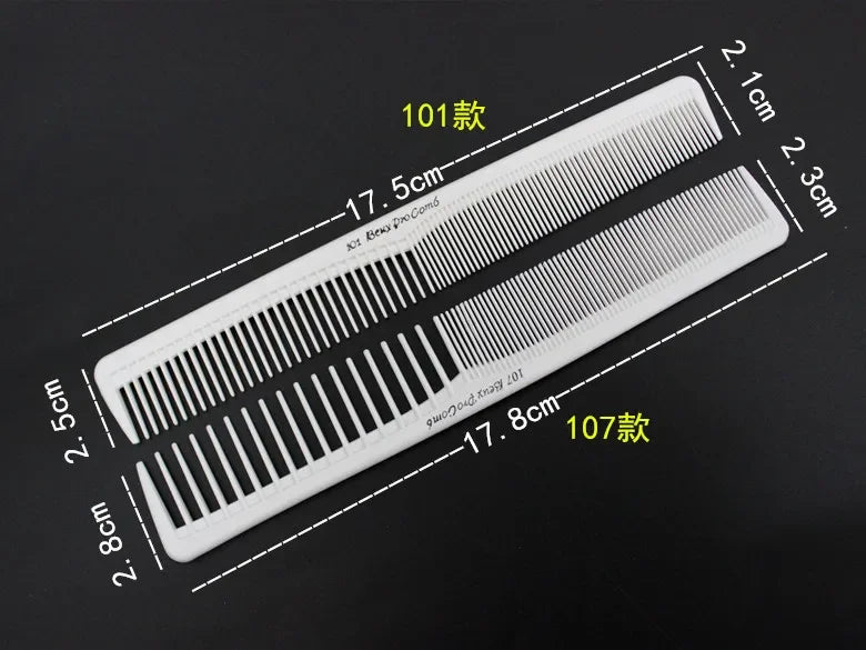 Professional Hair Cutting Comb Anti-static Flat Head Cutter Comb FineTooth Haircut Brush Salon Tools Barber Hair Accessories