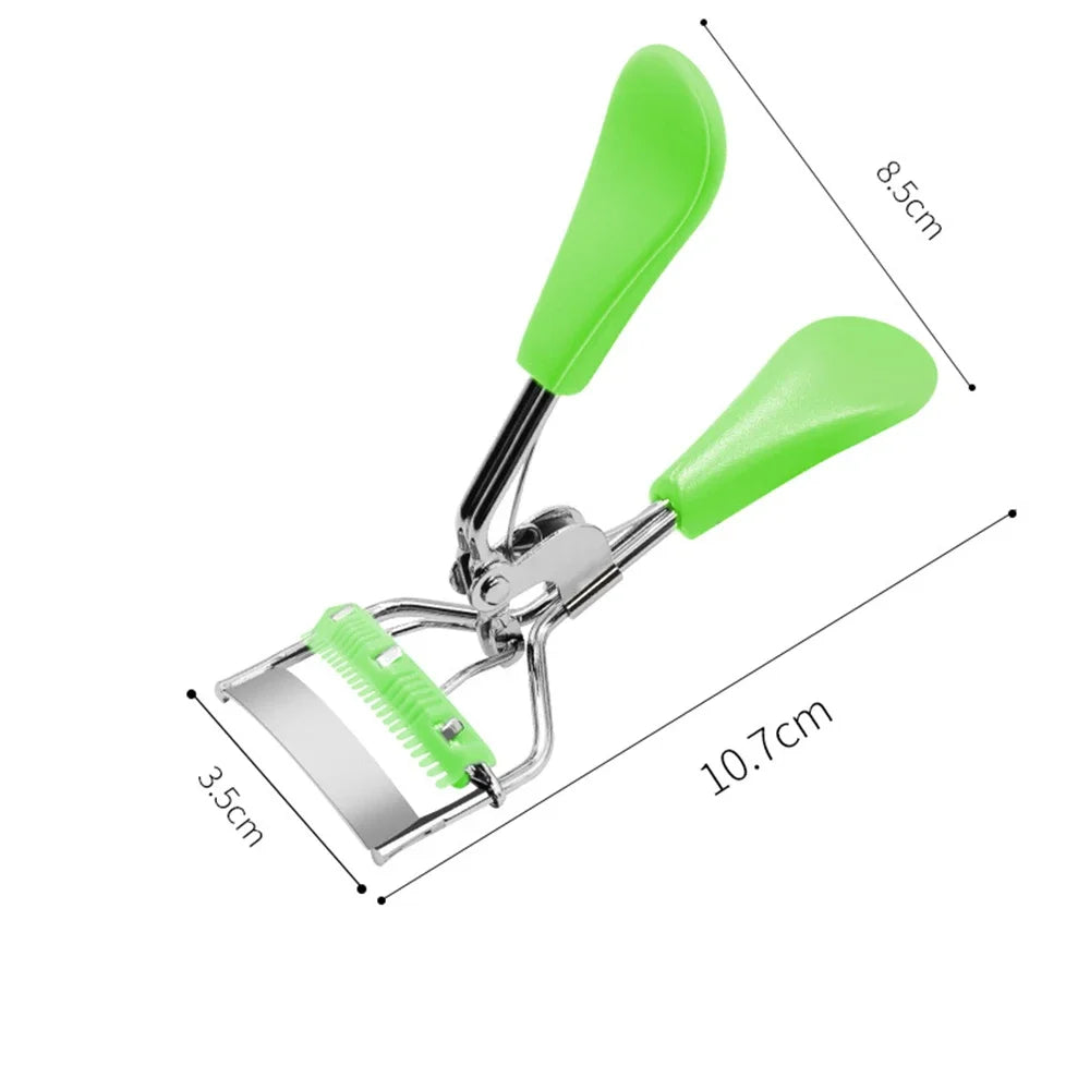 CNKESS 1Pc Pro Makeup Eyelash Curler Beauty Tools Lady Women Nature Style Cute Eyelash Handle Curl Eye Lash Curler Random Color