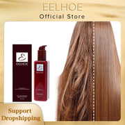 EELHOE Smooth Hair Conditioner Keratin Treatment Professional Straightening Curly Leave-in Repair Damaged Hair Nourishing Serum