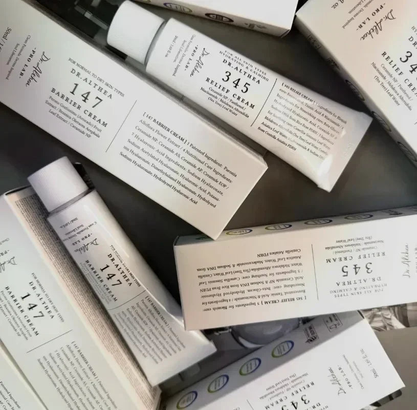Dr.Althea 147 Barrier Cream 345 Relief Cream Korean Original Facial Collagen Moisturizer Centella Asiatiea Hyaluronle Acid Cream
