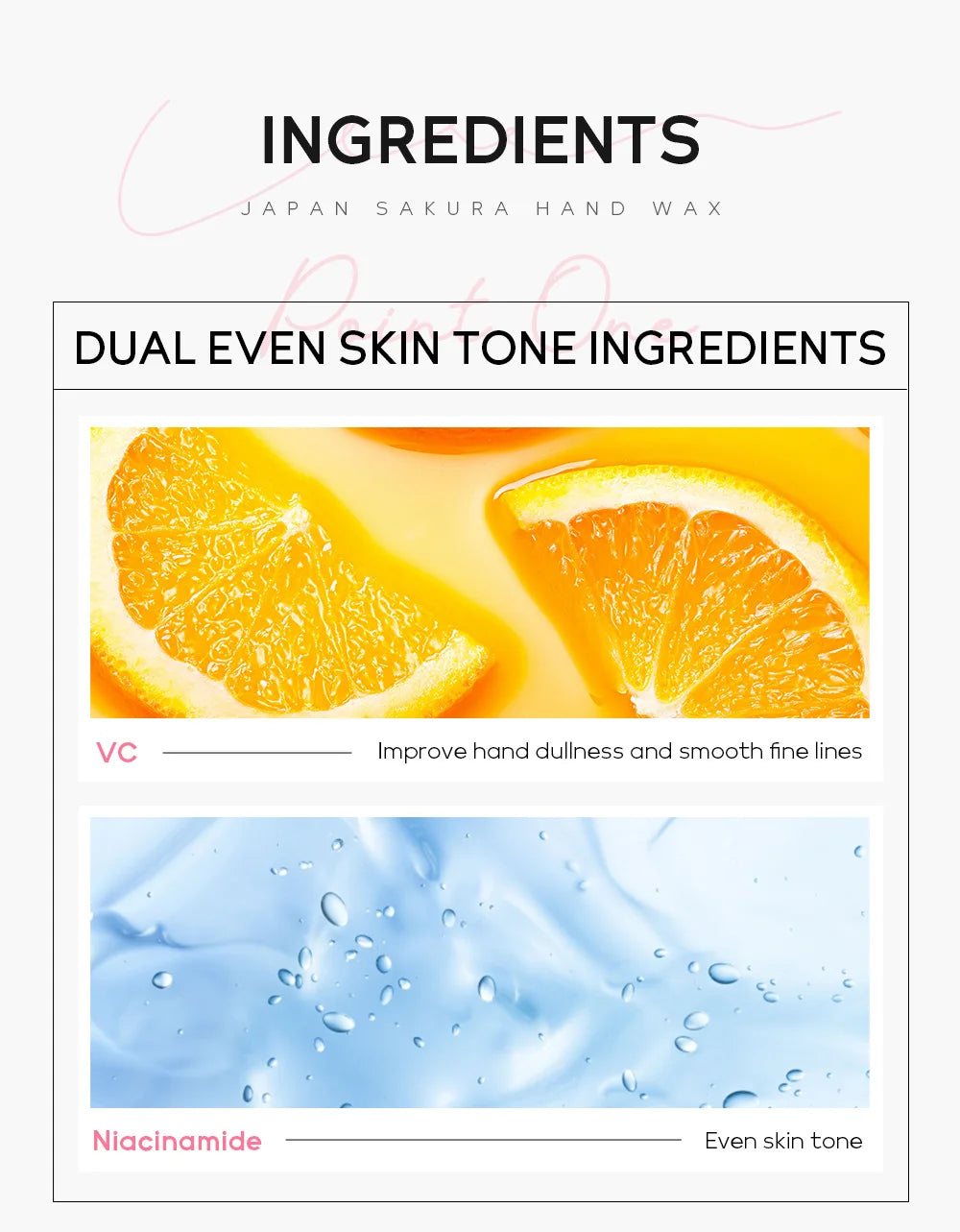 LAIKOU Sakura Hand Wax Moisturizing Hands Exfoliating Calluses Anti-Aging Hand Exfoliator Scrub Hands Peeling Masks Skin Care