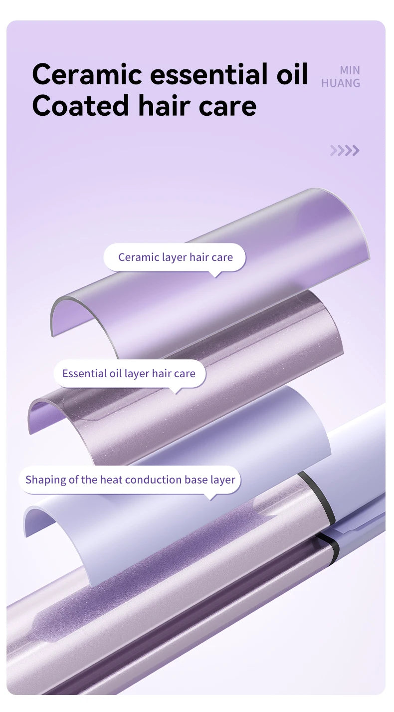 Hair Curling Iron 32mm Curler Wand Professional Curly Tongs Ceramic Electric Salon Styling Tool Small Crimping Iron