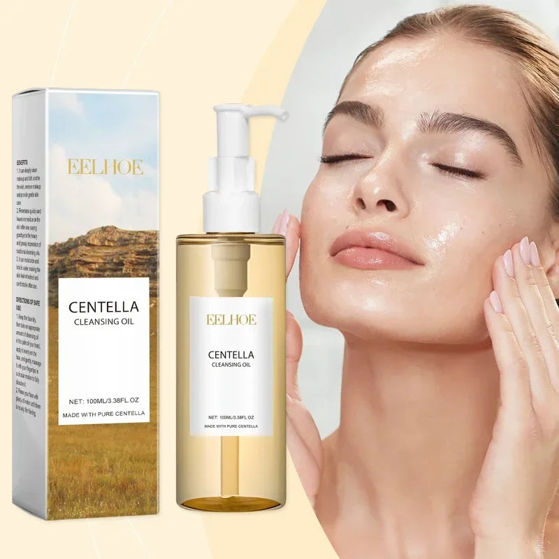 Centella Face Refreshing Foaming Cleanser,Gentle Removes Dirt,Oil Control Deep Cleansing Calming Ampoule Foam,Korean Skincare