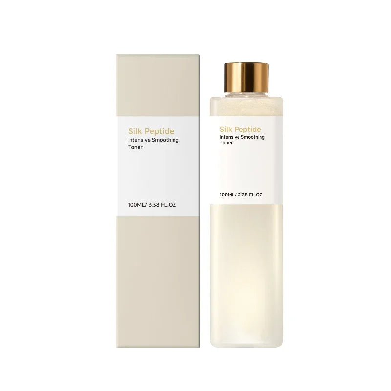 Silk Peptide EGF Facial Toner Gold Particle Smoothing Essence Water Deep Hydration Moisturizing Face Liquid Daily Korea Skincare