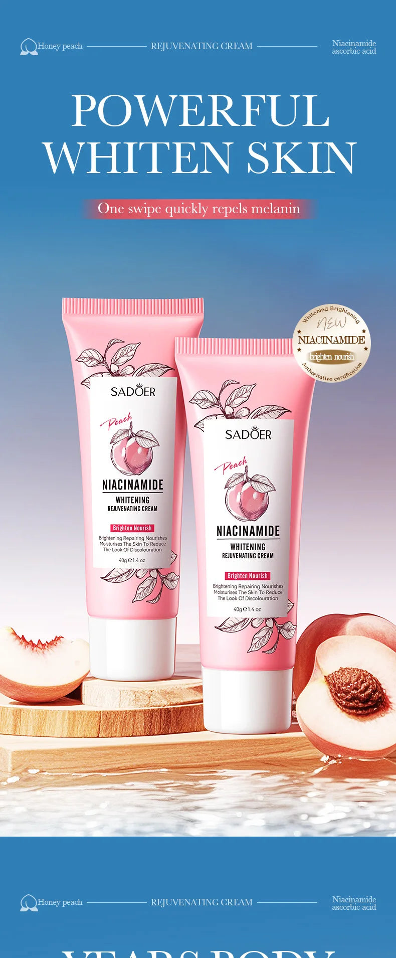 Whitening Body Cream For Dark Skin Armpit Thigh Inner Joint Fade Intimate Area Underarm Body Care Private Part Brighten Lotion