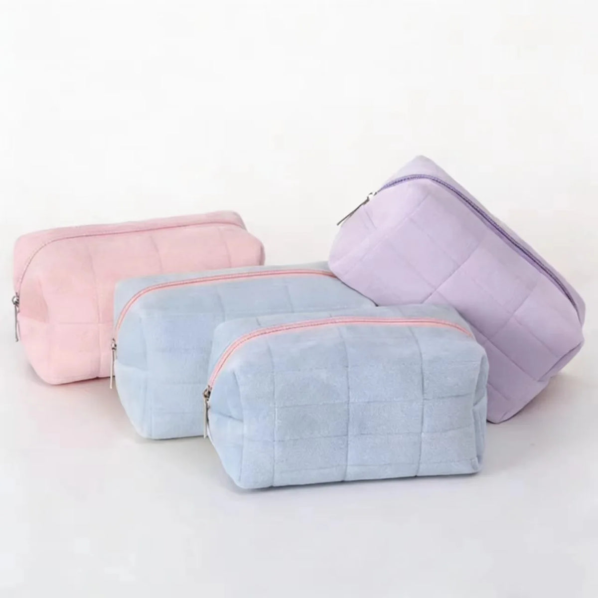 HOMEFISH Stylish Large‑Capacity Pillow‑Shaped Storage Bag, Portable Multifunctional Cosmetic & Pen Pouch For Women Daily Carry