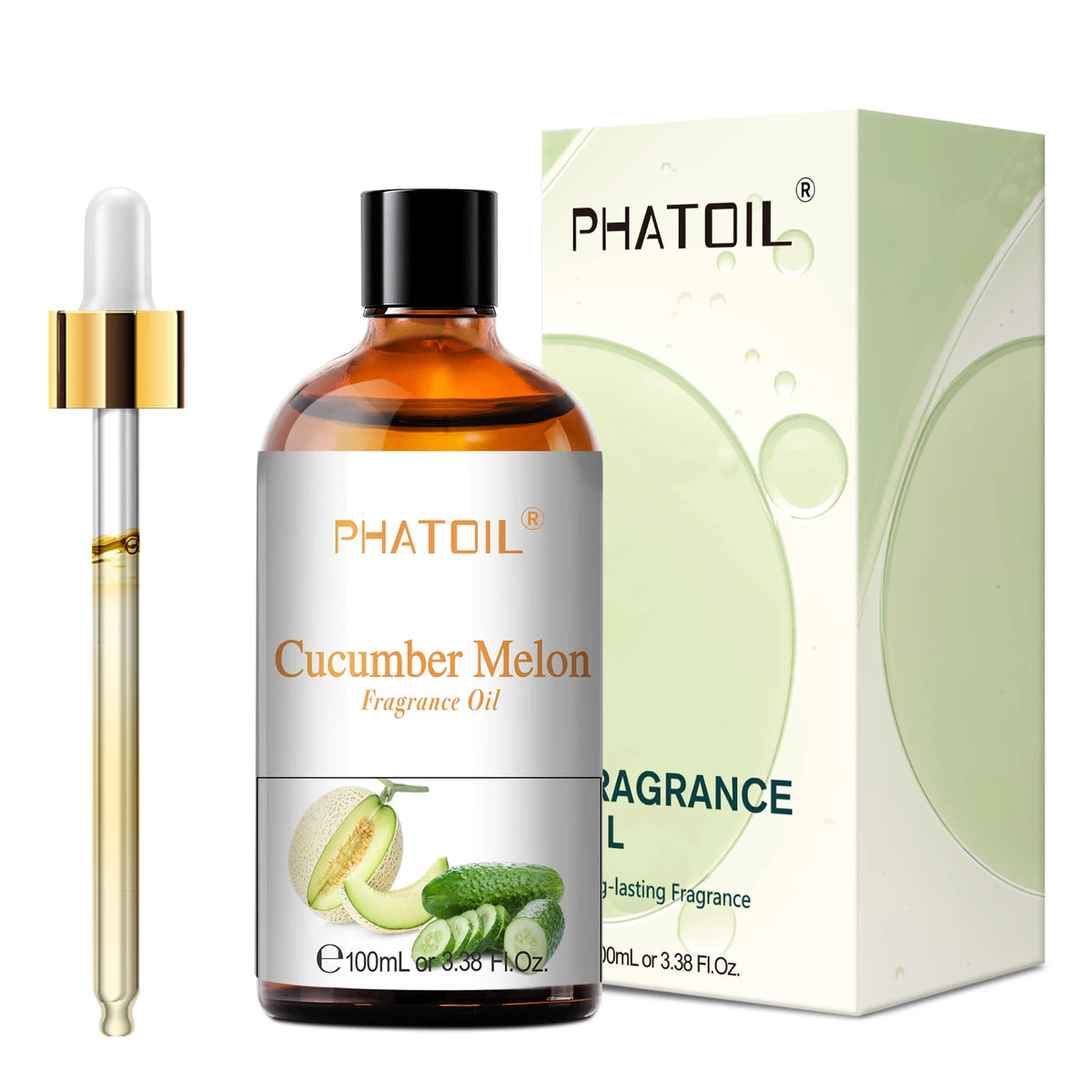 PHATOIL 100ml Aromatherapy Fragrance Oil Coconut & Vanilla Strawberry Cherry Lemon 1/2/3pcs Aroma Oil For Diffuser Candle Making