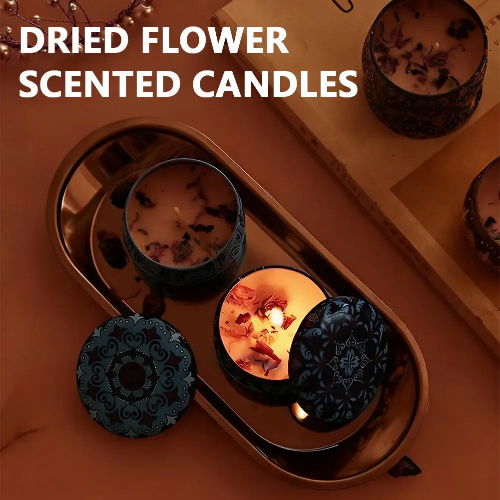 Canned Aromatherapy Candles,Niche High-end Valentine's Day Gifts,Dating Floral Fragrances,Indoor Strong Fragrance,Relaxation