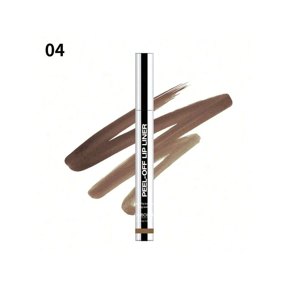 Peel Off Lip Liner Tattoo Lipgloss Waterproof Long Lasting Matte Lip Tint Lips Stain Cosmetics Enhances Lip Color Women Girl Nourishing Lipstick Care Products