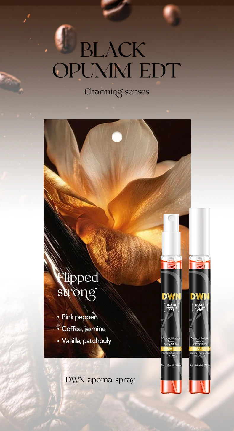 Women's 10 Piece Mixed Alcohol-Free Fragrance Set (Romantic and Elegant Gift Box, Long-Lasting Floral Fragrance)