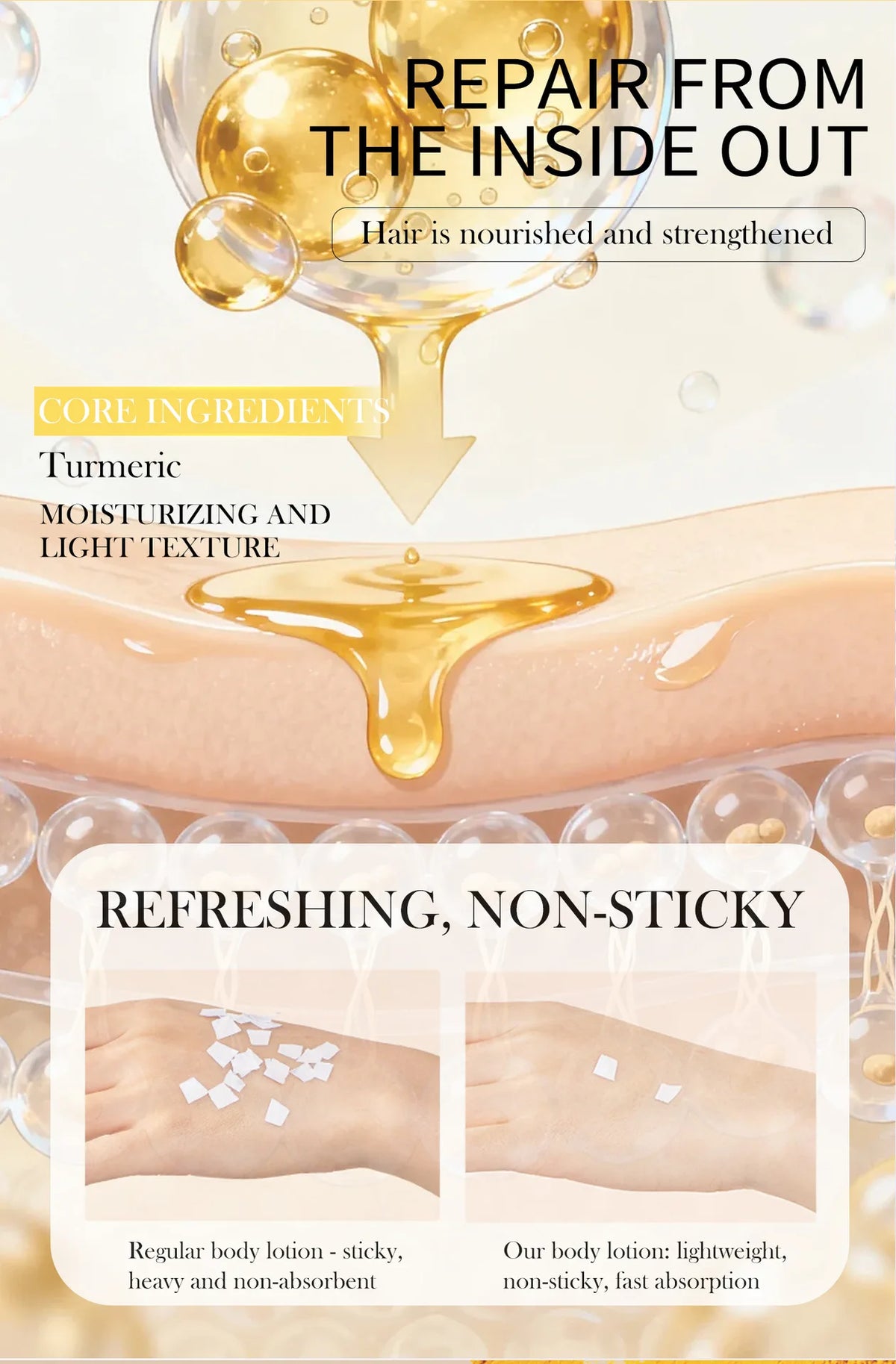 GLUTA WHITE Glutathione Body Lotion 275ml - Whitening & Moisturizing Skin Care with Collagen for Dry Skin Long Lasting Fragrance