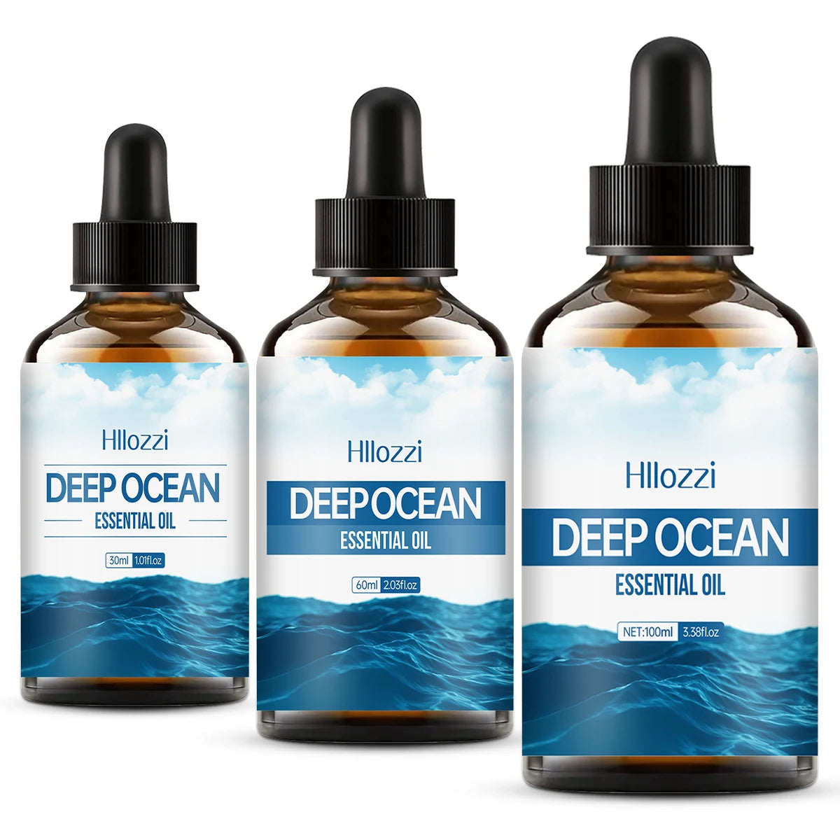 100ml/60ml/30ml Deep Sea Essential Oil Perfume essential oils Fragrance oils Long-lasting fragrance Aromatherapy Soap Humidifier