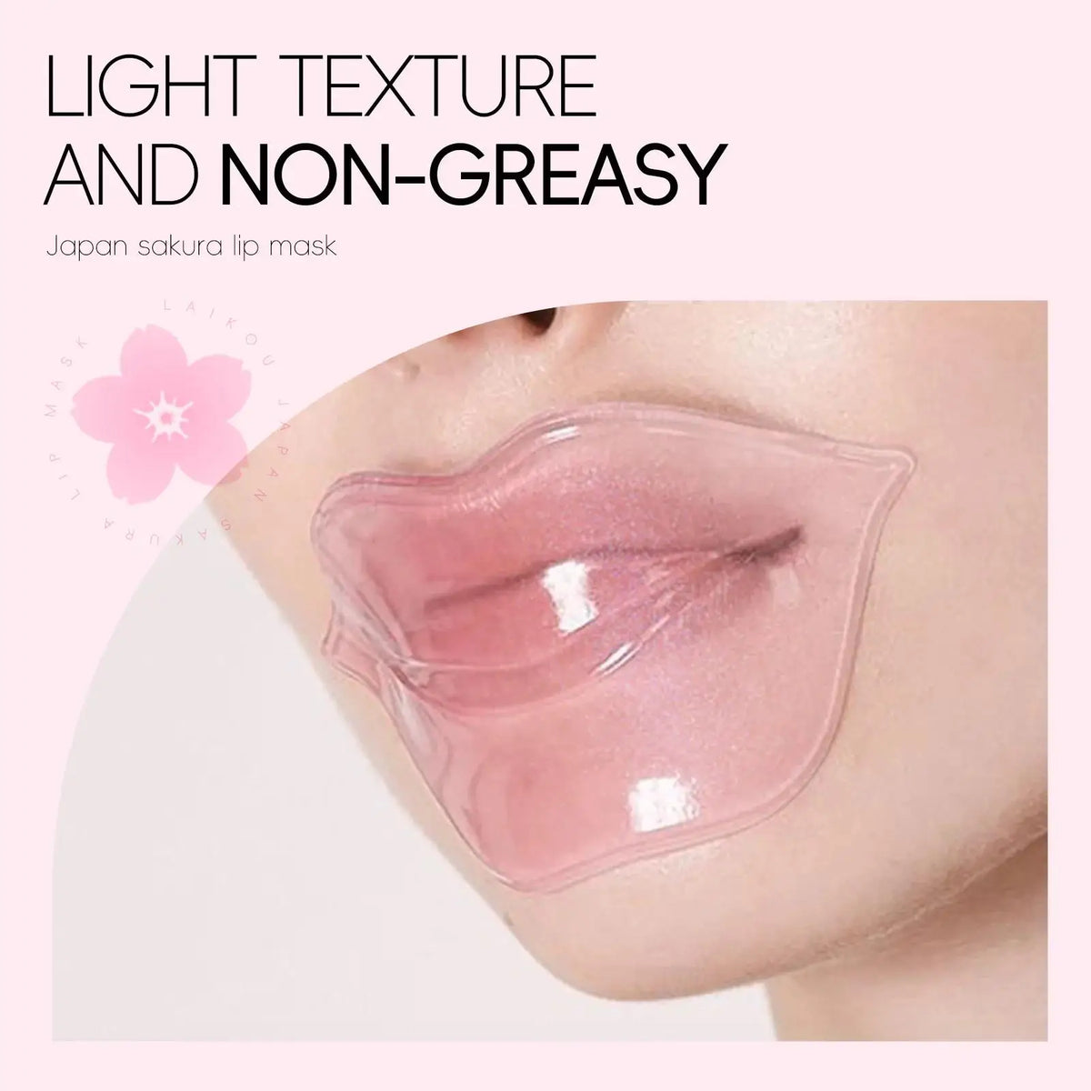 Japan Sakura Collagen Lip Mask Hydrating Plumping Treatment For Dry Lips Repair Gel Pads Night Care Essential