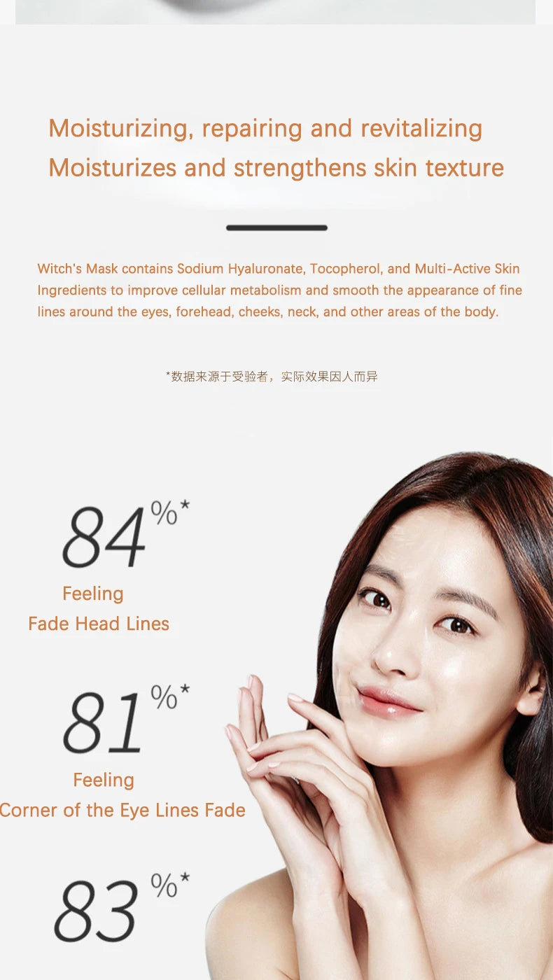 Collagen Hyaluronic Acid Face Mask DIY Hyaluronic acid V Face Lifting Firming Whitening Mask Fine Lines Anti-wrinkle Skin Care