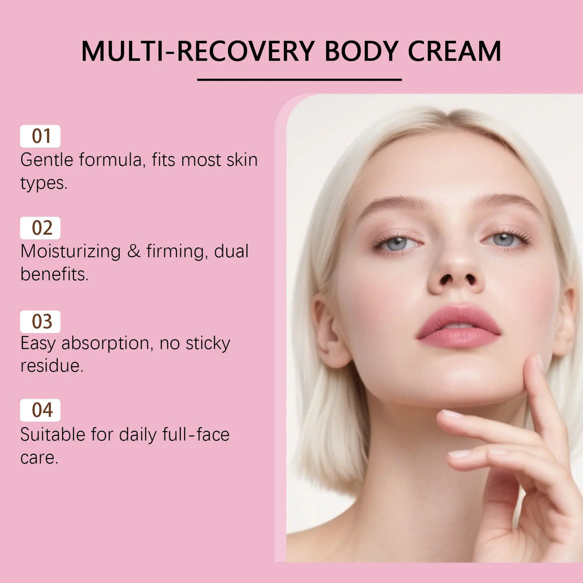 Soothing Firming Face Cream Deep Hydrate Anti Wrinkle Lifting Cream Repair Skin Barrier For Sensitive Dry Skin Daily Facial Care