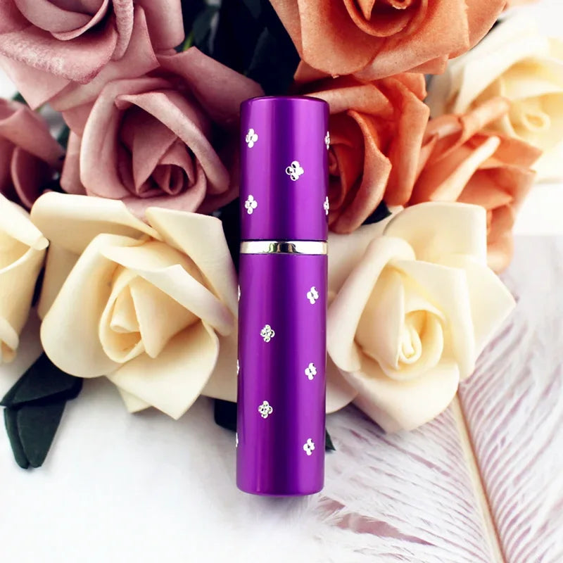 1PC 5ml Small Portable Perfume Bottle 10ml Empty Perfume Atomizer Metal Spray Pump Bottles