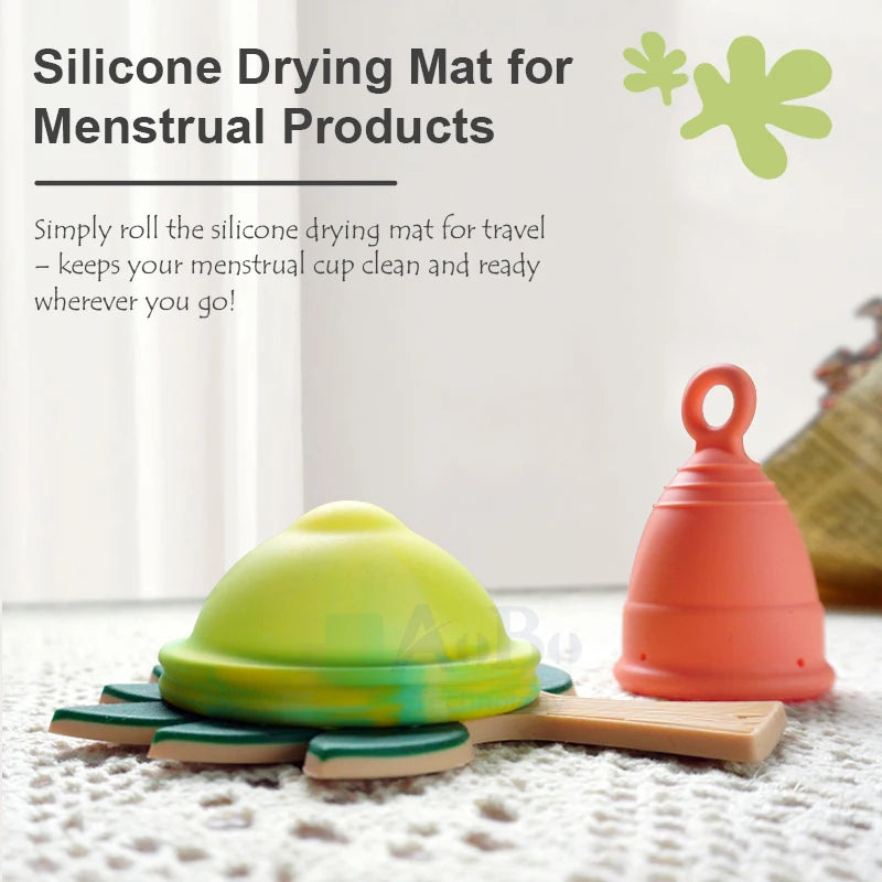Menstrual Disc Woman Personal Health Set Medical Silicone Menstrual Disk With Intimate Wash