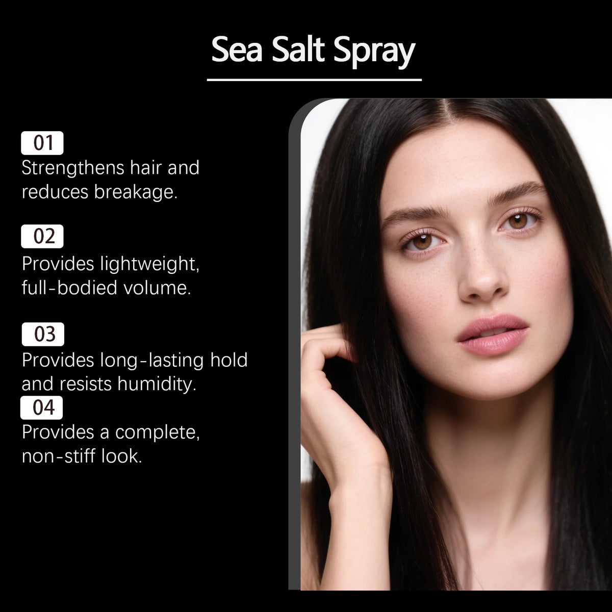 Lasting Sea Salt Styling Spray For Volume Texture Thickness Light Hold Texturizing Thickenin Hairdress Salon Holding Spray
