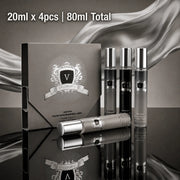 MYSTICAL 4pcs Men's Cologne Variety Gift Set, Long Lasting EDP Fragrance Selection for Office, Gym & Night Out, 0.68oz X 4 Portable Sprays with Woody, Aquatic & Oriental Scents, Luxury Grooming Collection, Ideal Birthday Anni