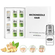 Nourishing Scalp Hair Serum Microneedle Roller Kit Reduce Hair Loss Strengthen Hair Roots Daily Care.