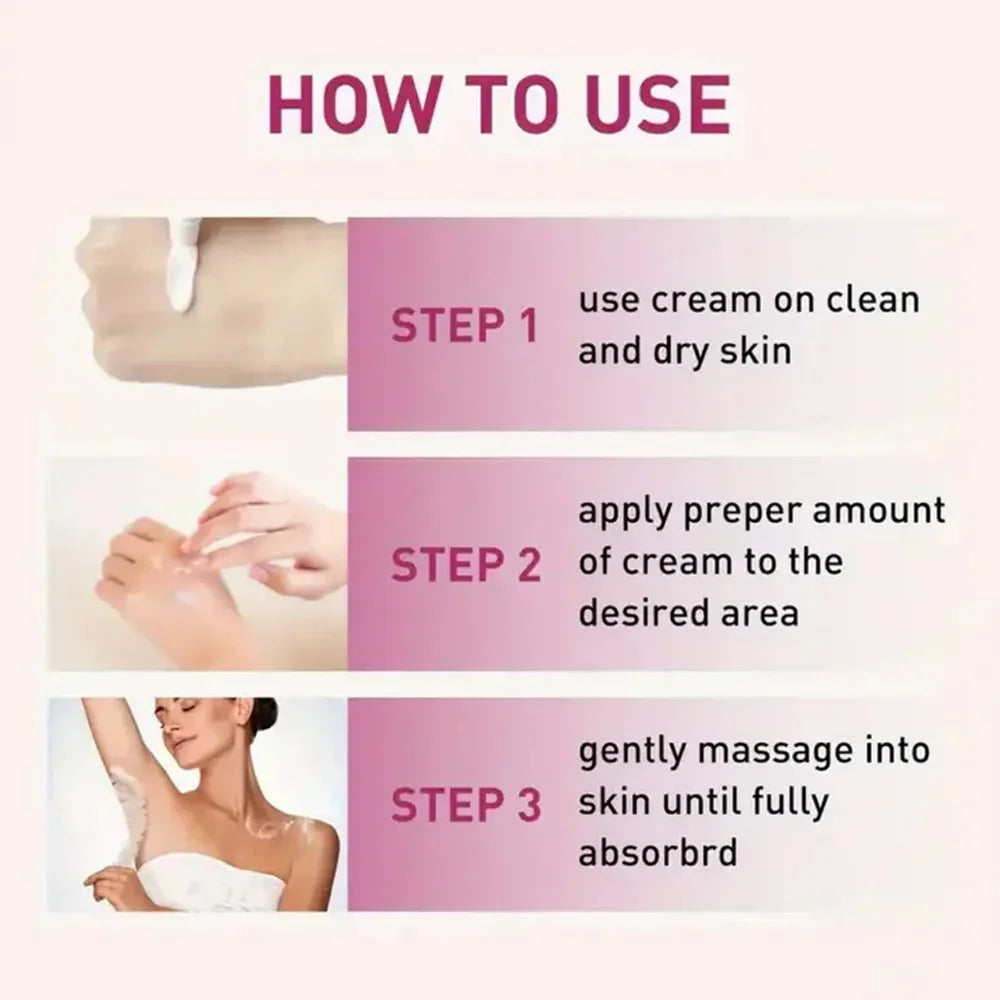 Collagen Underarm Whitening Cream for Dark Skin, Bleaching Underarm Intimate Area Skincare Products