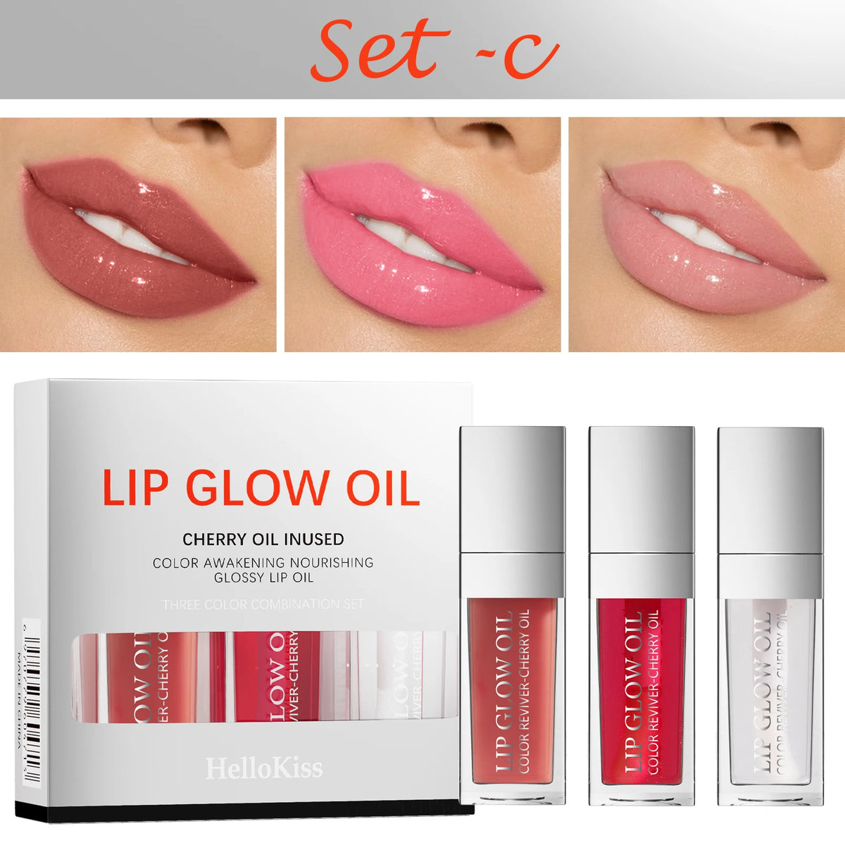 Crystal Jelly Moisturizing Lip Oil Plumping Lip Gloss Makeup Sexy Plump Lip Glow Oil Tinted Lip Plumper