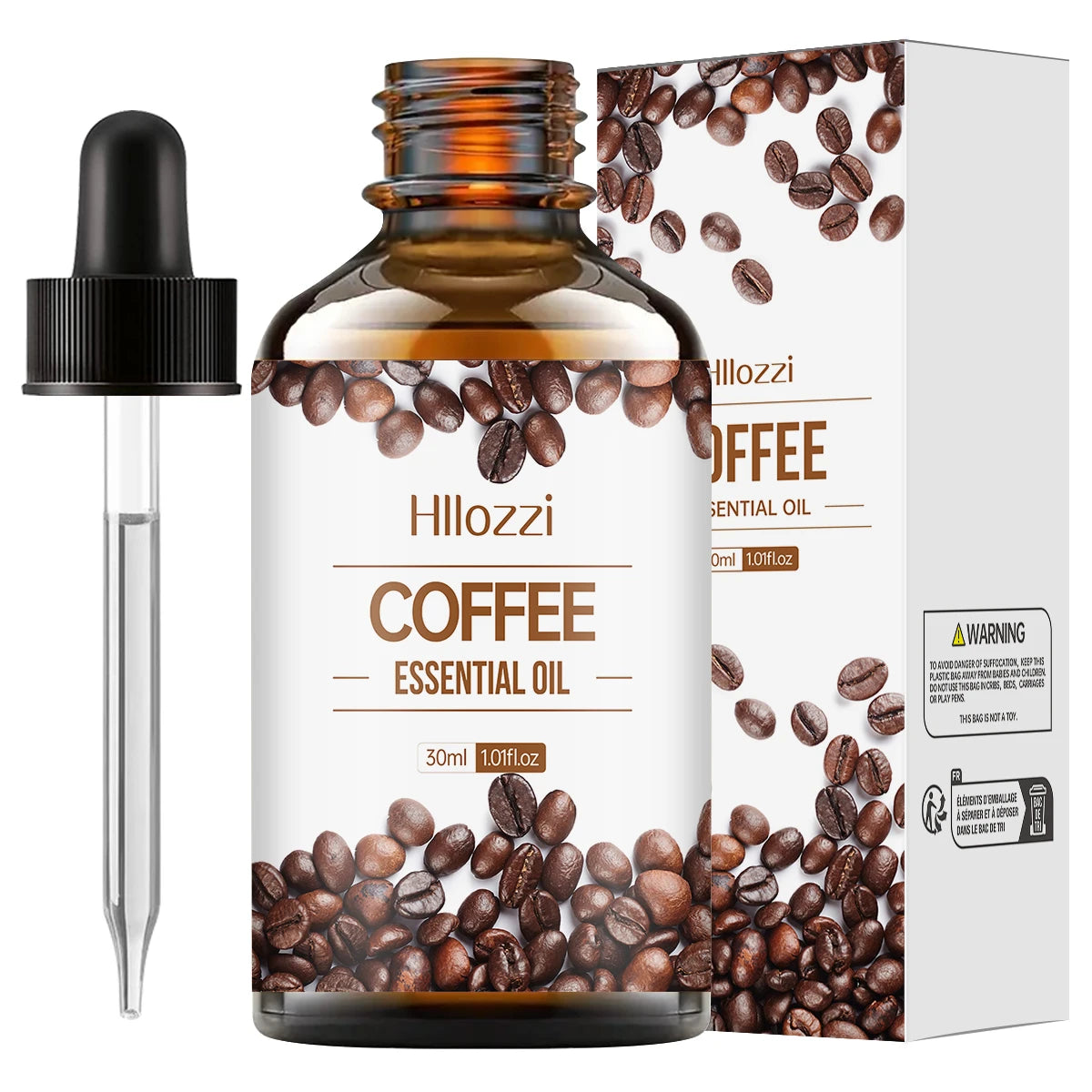 100ml/60ml/30ml Coffee Essential Oil Skin care essential oils Suitable for all skin types Long-lasting fragrance Aromatherapy