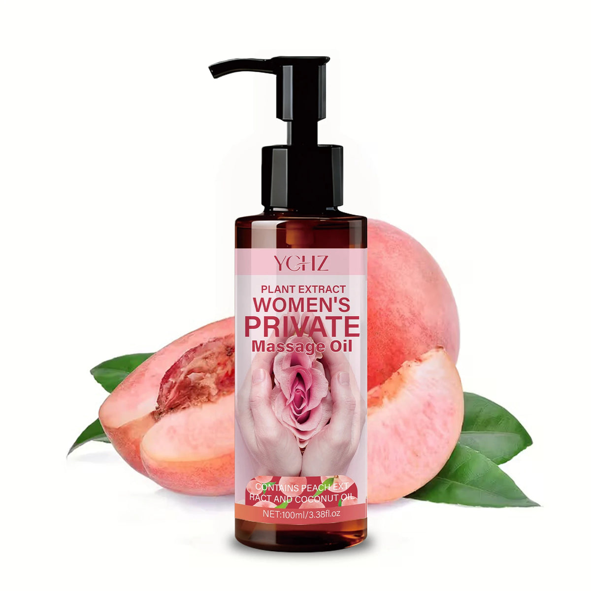 Women's Intimate Massage Oil - Long-Lasting Fragrance, Deeply Moisturizing, Gentle and Non-Irritating, Suitable for All Skin Types, Coconut Scent, Mood-Enhancing, Perfect Gift for Women
