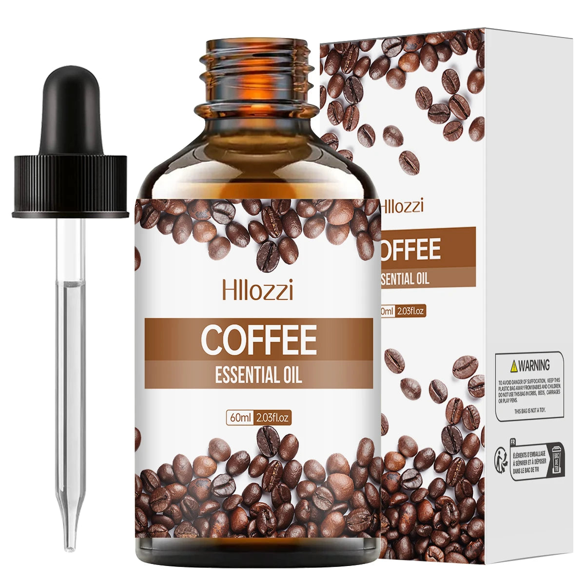 100ml/60ml/30ml Coffee Essential Oil Skin care essential oils Suitable for all skin types Long-lasting fragrance Aromatherapy