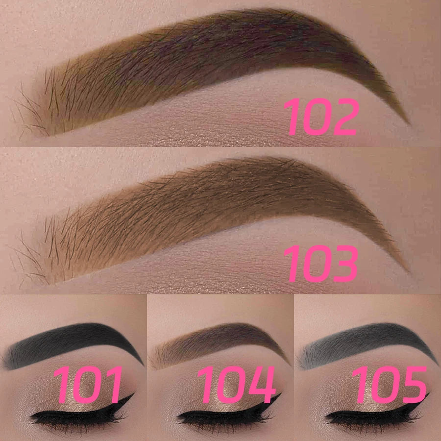 2 In1 Eyebrow Pencil Makeup For Women 5 Colors Waterproof Eyebrow Tattoo Brush Long Lasting Eyebrow Pen Professional Cosmetics