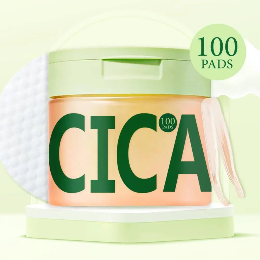 Complete Skin Care Kit - Centella Asiatica Polishing Pads & NAD+ Anti-Aging Cream, Improve Elasticity, Brighten & Moisturizing