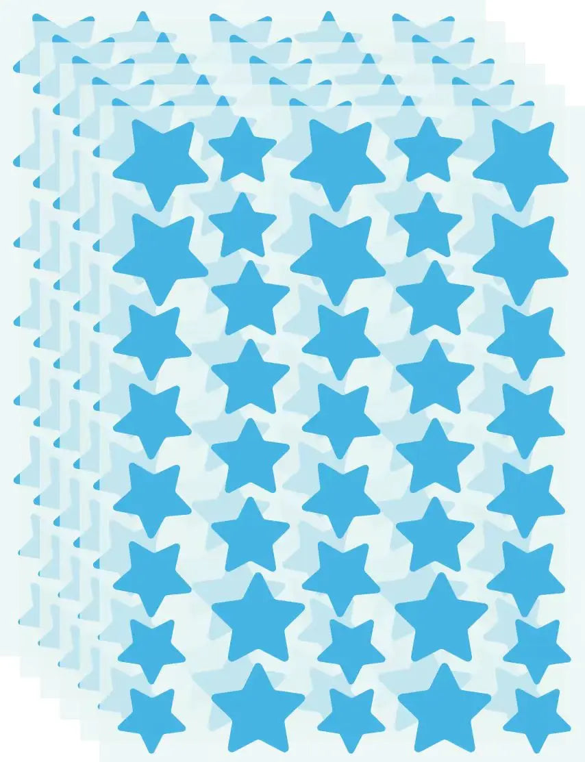 pieces of multi-color star acne patches, facial acne patches, concealer acne patches, and pimples patches, ultra-thin.
