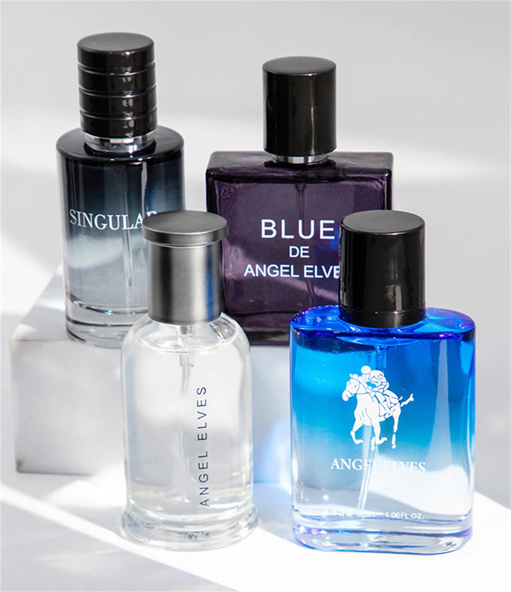 Brand Perfume Men For Date 120ml Pheromone Perfumes Masculinos Lasting Charming Man Spray Parfums Homme Gift Box 4 Pcs Set New