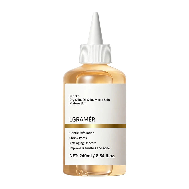 100ml Exfoliating Facial Toner,7% Glycolic Acid Exfoliating Toner,Pore Minimizing Toner,Smooth Skin, Even Tone,Hydrating Formula