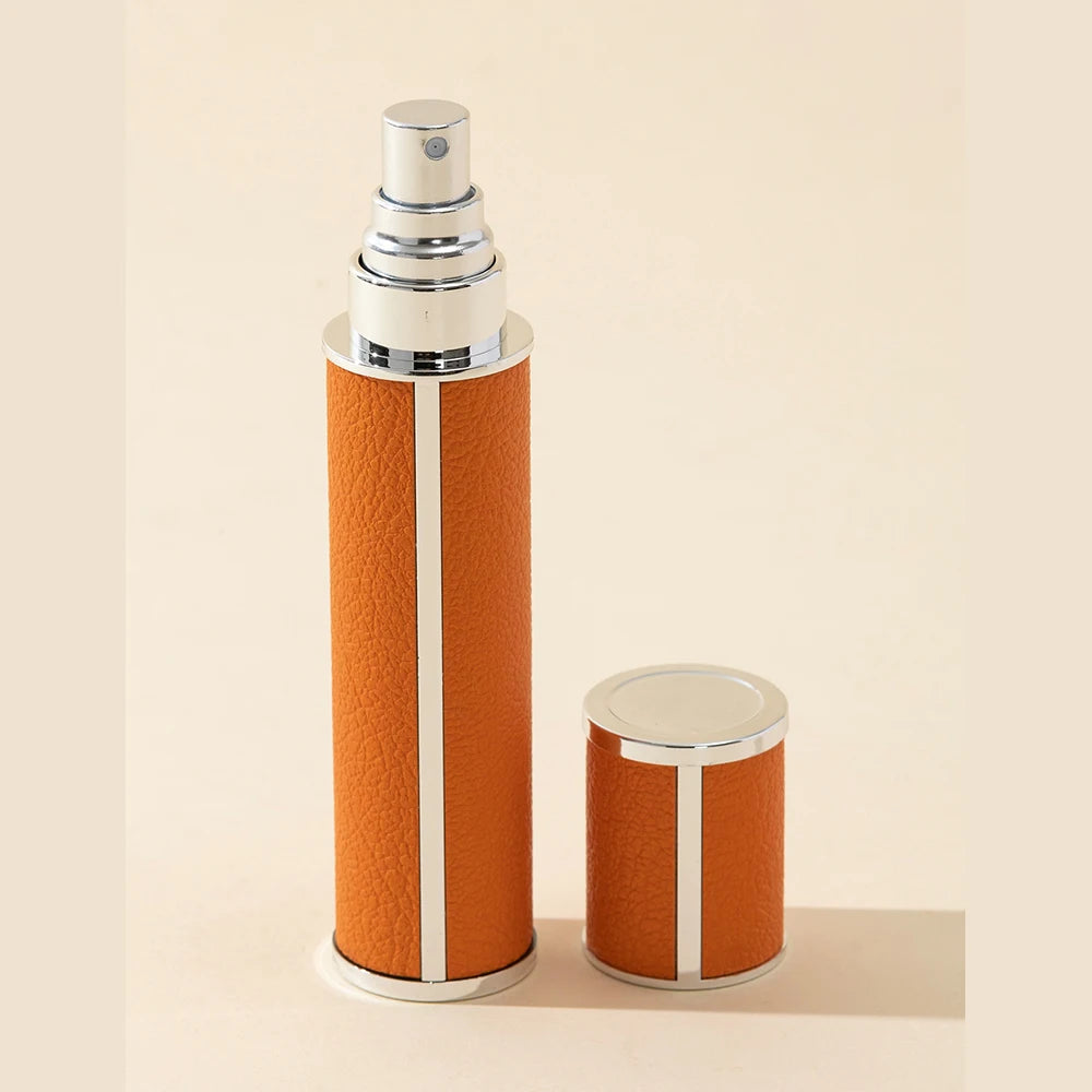 1PC Leakproof 10ml Travel Perfume Atomizer - Portable, Replenishable mini Cologne Dispenser, Glass Inner Bottle