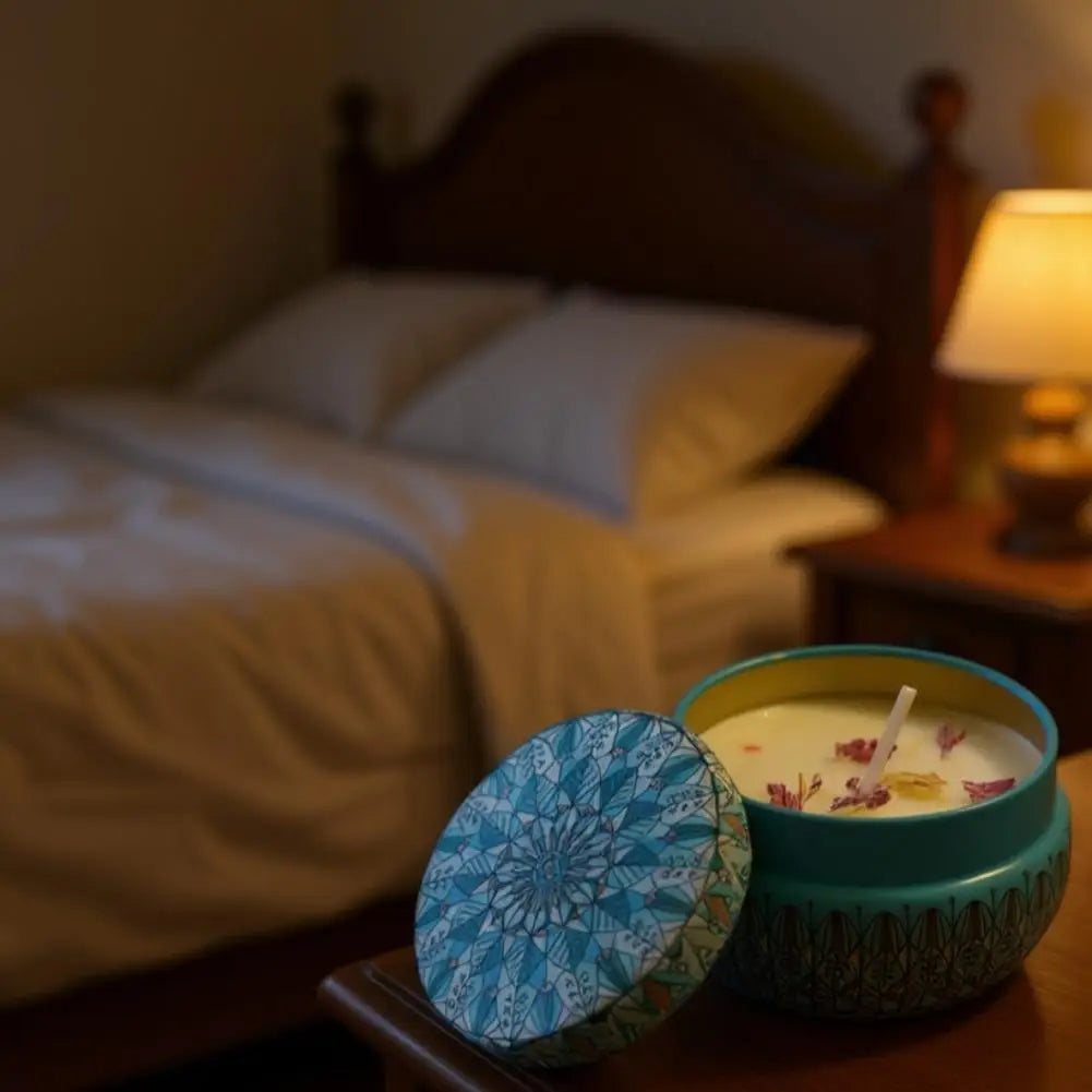 Canned Aromatherapy Candles,Niche High-end Valentine's Day Gifts,Dating Floral Fragrances,Indoor Strong Fragrance,Relaxation