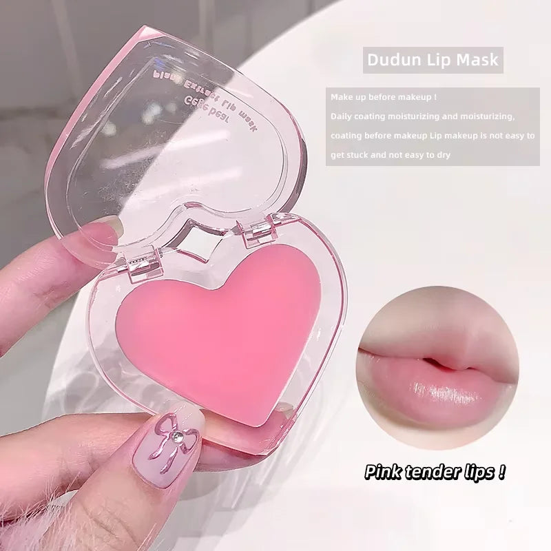 Gege Bear Plant Extract Lip Balm Set Moisturizing Lip Balm Lip Gloss Set Moisturizing Colorless Moisturizing