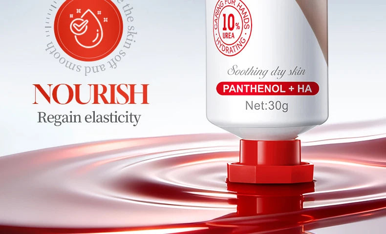 3/5pcs SADOER 10% Urea Anti-Cracking Hand Cream Panthenol HA Deep Moisturizing Improve Dryness Repair Cracked Hands Skincare 30g